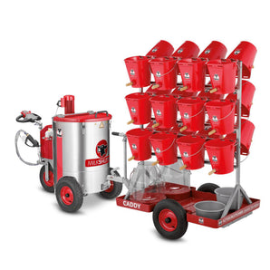 Caddy for 24 feeding buckets - Milcotec