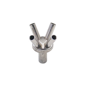 Manifold, stainless steel, new