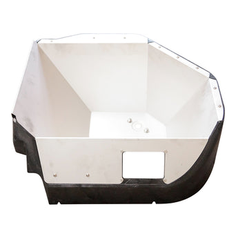 Feeding trough A4 complete, L - Milcotec