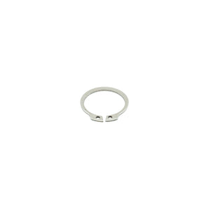 Locking ring for brush arm