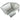 Feeding trough A4, metal crib - L - Milcotec
