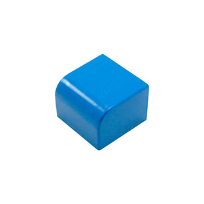 Square PVC end cap - 50/50 - Milcotec