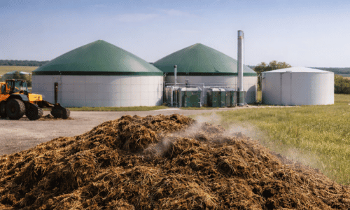 🔄 Gylle til biogas